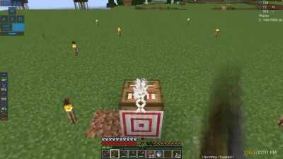 Bullseye advancement, but done with no effort