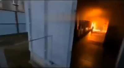 Electrical substation burns and explodes in Syzran, Russia 2024