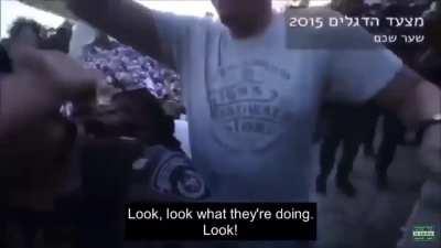 Scenes from previous Zionist flag parade that show the kind of chants the marchers spewed in Jerusalem. Remember, this is the march the Israeli right has been dying to organize after it was cancelled in May. It’s the same march they are trying to organize