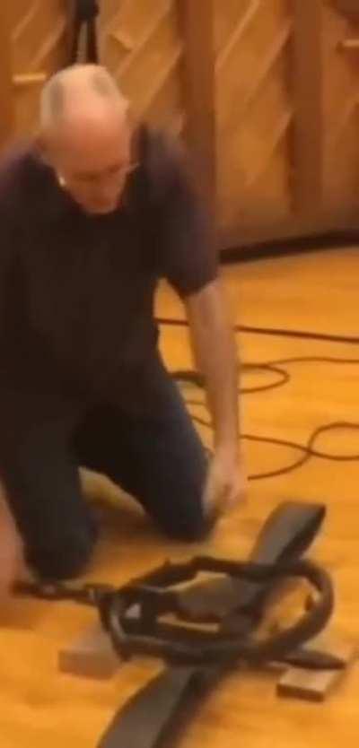 Damn grandpa going to...