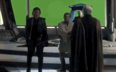 Remember when Anakin got hit in the balls?