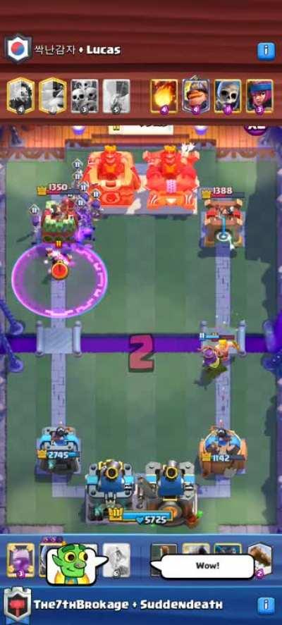 Larry's accidentally almost 3 crowns opponents 