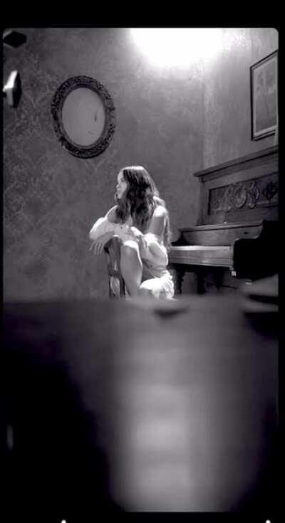 Her mother never taught her to keep her legs closed