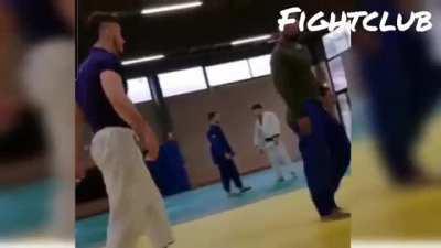 Olympic judo vs Olympic wrestler