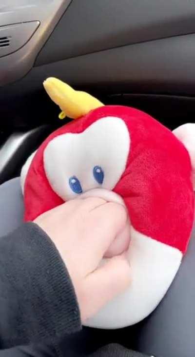 Won this in a crane machine 🤔