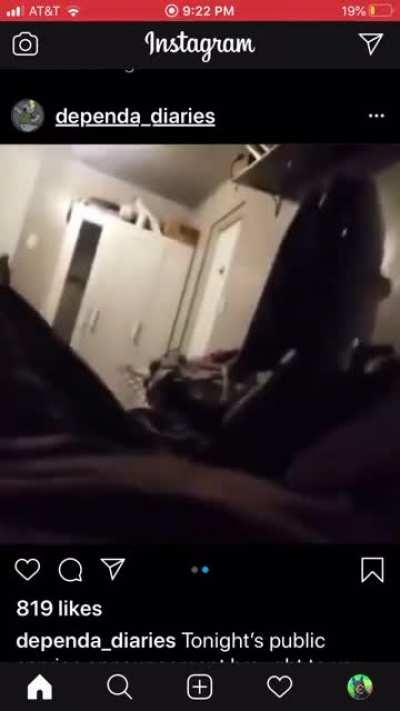 Holding a loaded gun to your “benis”