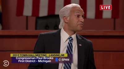 “Turn to that gay person near you”