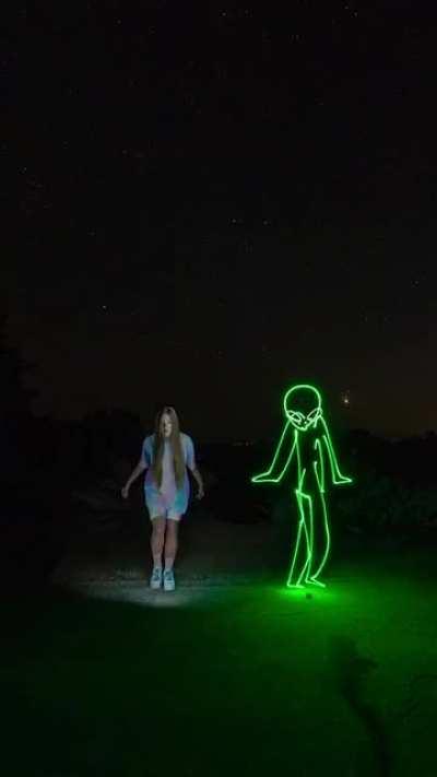 Intergalactic friendship