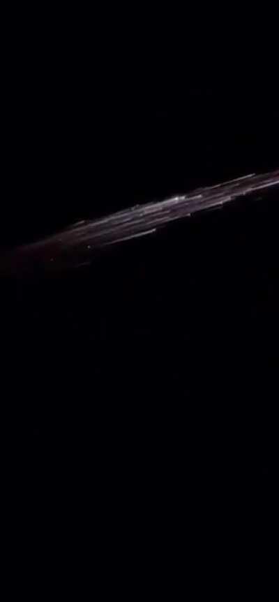 Falcon 9 second stage breaking up and re-entering the atmosphere. 9:00pm PST March 25, 2021