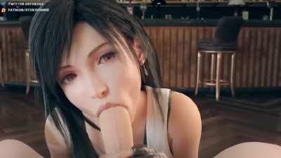 Tifa blowjob (Stukove)