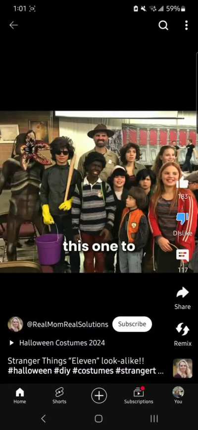 Interesting choice for a costume. Definitely blaming the parents for this one. 