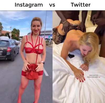Instagram vs Twitter