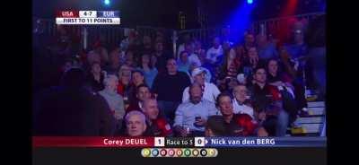 “Not an empty seat in the house...that guy needs TWO seats.”