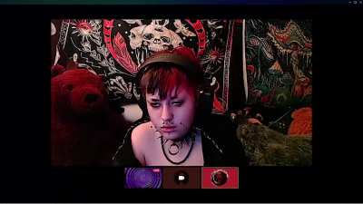 Goth Bimbo brainwashed by files and their Daddy(original post video had an issue sry)