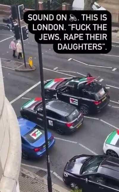 London might be new Palestine...