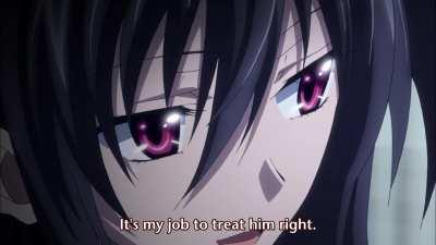 Akeno Vs Rias Naked Battle (High school dxd)