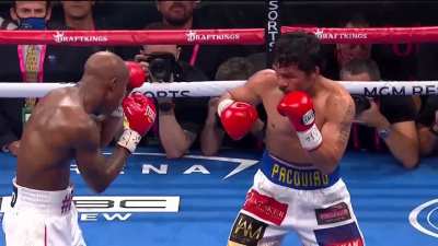 In Pacquiao's last professional fight, he struggled with the counterpunching ability of Yordenis Ugas. Will he be able to beat Mario Barrios tomorrow night?