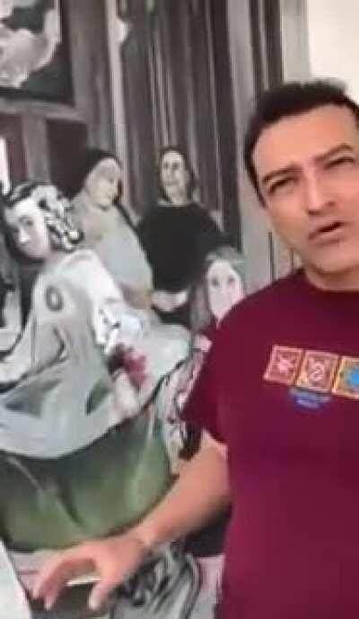 La pared hecha museo para combatir el grafiti