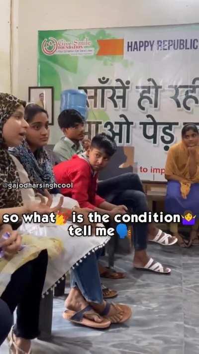 What is condition of midday meal?