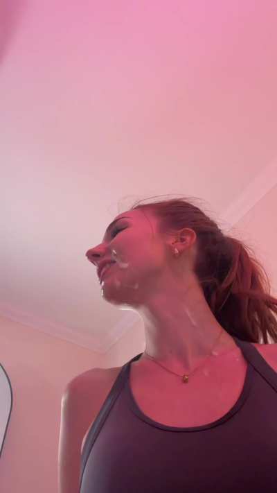 About to do a cum walk to the gym