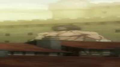 (new episode warning btw) wide eren walking