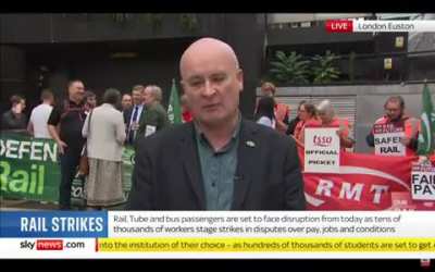 NiallPaterson - How close are we to a general strike? Mick Lynch(RMT) - 