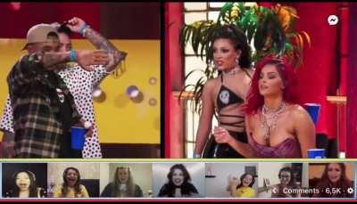 Post Malone celebrity ping pong 2020