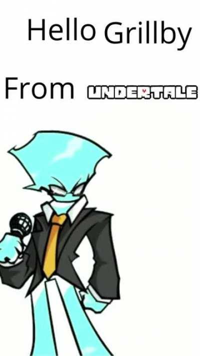 Solazar meets grillby from undertale