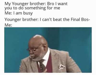 Big bro to the rescue