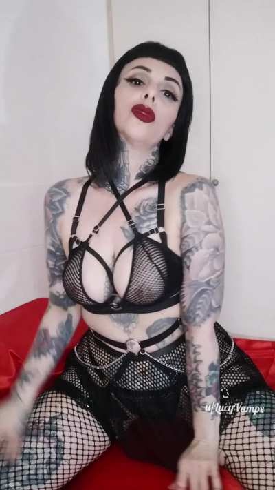 If a goth mommy grinds her pussy on your face you have to lick it. I don't make the rules 
