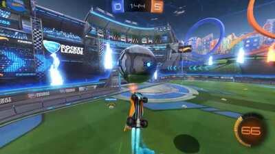 I'm not a fancy player so hitting my first flip reset was very exciting to me