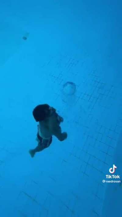 What I imagine getting sucked down by waves feels like..