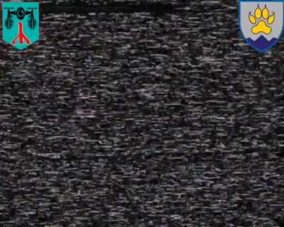 Two russian soldiers lying in a field are hit by an FPV of the Steel Drakkars, 15th Mountain Assault Brigade. September 2025.