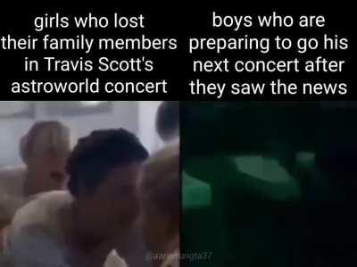 Omw to Travis Scott's concert