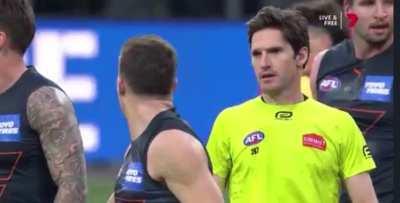 New angle of Toby Greene shouldering the umpire