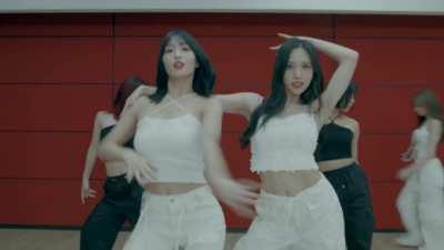 230809 - Momo and Mina's part in the Do Not Touch choreo (feat. Sana)