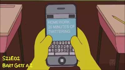 One second of every Simpsons episode (yes, ALL of them (so far))