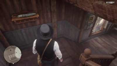 [Red Dead Redemption 2] Who needs stairs