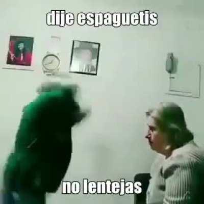 no lentejas no 😭😭