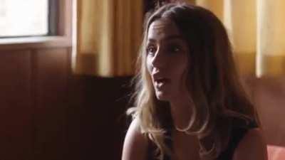 an interview with her