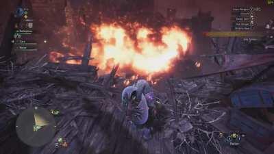 Fatalis' Nuke, perspective from the camp