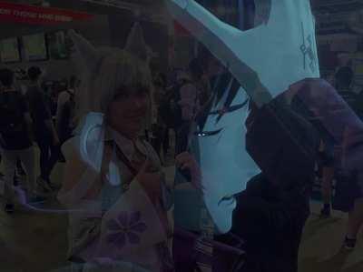 Met an amazing Mio cosplayer today!