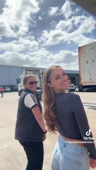 Tic Tok with her mum