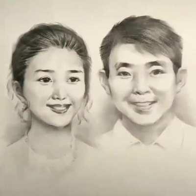 What could happen during a pencil drawing?