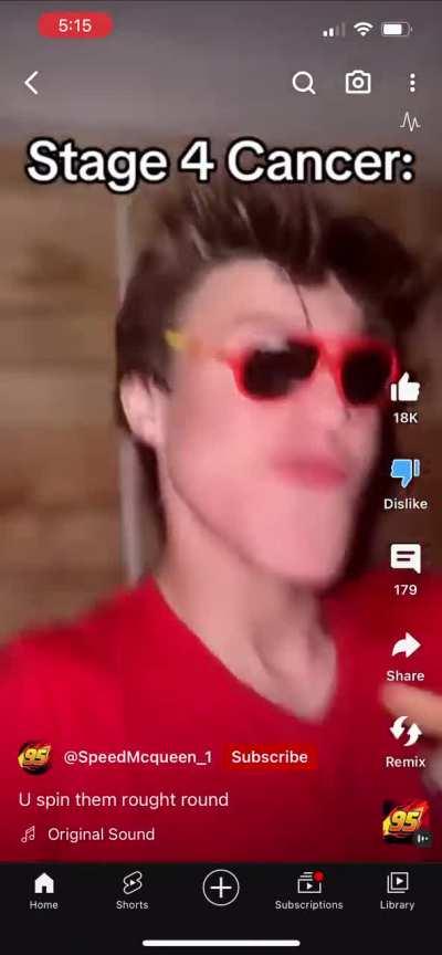 Could have at least been a little funny but he decided to ruin it