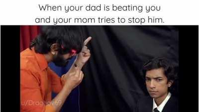 Kya matlab childhood trauma ko dank meme banakar matt daal ಥ‿ಥ