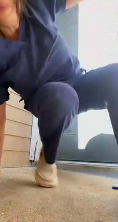 Just got off work can I be your curvy nurse