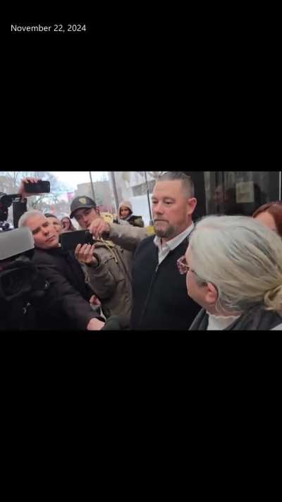 anti-vaxxers had a meltdown outside the Ottawa, Canada, courthouse, where a Freedom Convoy organizer was found guilty of mischief.