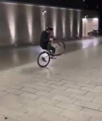 This trick would cost me a lot of teeth to learn