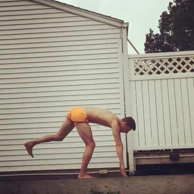 I'm the least flexible person out there and this has taken me two years! I have a wayyyyys to go, but here's a glimpse of my progress!